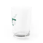 くすのき もんのおだやかなクジラ Water Glass :right