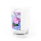 じょにーの紫陽花 Water Glass :right