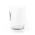 tanukimoguraのイーッて顔してるたぬき Water Glass :right