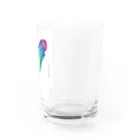 suuのカラフル羽 Water Glass :right