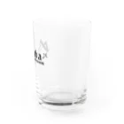 みけぞのの〆さばチームロゴ Water Glass :right