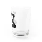 ナラティヴ・ラボ マーケットのくまざわくん（ブラックライン） Water Glass :right