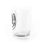 寿てくのの夢の世界の馬蹄と白馬 Water Glass :right