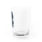 NAMI★HANA屋の日本の妖怪_濡れ女(ぬれおんな)_NUREONNA Water Glass :right