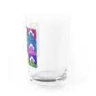 Heiwa_AriのSUMO WRESTLER (multicolor) Water Glass :right