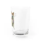 SHIBAOOOOOのNO,SHIBA NO,LIFE 柴生くん Water Glass :right