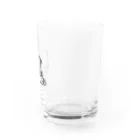 チャべショップのにゃあ　ポーズB Water Glass :right