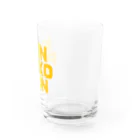 売店「やたぬき」の八狸ちまき 合言葉グッズ 白 Water Glass :right