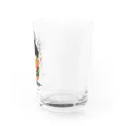 チワックスのMARO屋のブラックタンチワックス（ハンバーガー） Water Glass :right