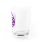 ken_ikedaの腹巻きアザラシ君(紫) Water Glass :right