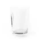 kanakoto24の黒ポメのフクちゃん Water Glass :right