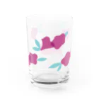 Makoto Funatsu Shopのふわふわ花柄 Water Glass :right