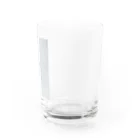 めんぬショップの兎のらきTシャツ Water Glass :right