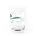 スキマ産業の魚群(透過) Water Glass :right