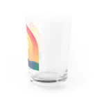 yummig_grafの海と太陽 Water Glass :right