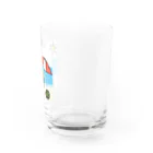 ほのぼのモカくんのモカの夏休み Water Glass :right