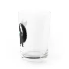 のほほん屋の山犬のモプ Water Glass :right