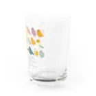 鳥救うSUZURIの『まだなまえのないことりたち』【寄付付き商品】 Water Glass :right