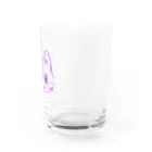 ４つの肉球のとにかく食べて寝るのが好きなネコ Water Glass :right