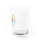 工房ねこだまのシロヤギとクロヤギ Water Glass :right