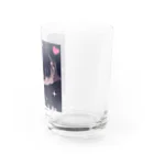 如月 蓮の各3点限定黒髪澪グッズです！ Water Glass :right