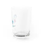 紫時雨のグラス　ニトロール Water Glass :right