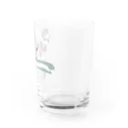 紫時雨のグラス　濁０ Water Glass :right