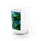 akane_art（茜音工房）の癒しの風景（アジサイ） Water Glass :right