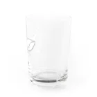 ｓの店（SUZURI店）のくじらないん Water Glass :right