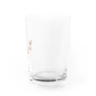 Bordercollie Streetのch-latte5 Water Glass :right