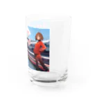 競艇デザイングッズ専門”BOATRACE SHOP”のボートレースを楽しもう Water Glass :right