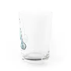 イトシモノのシロクマ ジレンマ　（あお） Water Glass :right