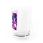 パンクビビッド•ピエロ団のパンクビビッド・ピエロキャット kAsumI Water Glass :right