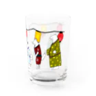 いっぷく処 てんてんの皆でお祭り楽しいな Water Glass :right