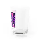 パンクビビッド•ピエロ団のパンクビビッド・ピエロキャットレディ Water Glass :right