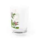 JapaneseArt Yui Shopの牡丹 Water Glass :right
