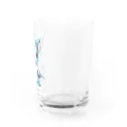 Vasetti_pressのパーカーを着ているドラゴン Water Glass :right