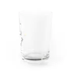 86_hamburgerのみかんヲッチ Water Glass :right