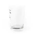 NIKORASU GOのユーモア歴史デザイン「いいじゃないか、しんげんだもの」（Tシャツ・パーカー・グッズ・ETC） Water Glass :right