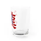 The Cat who.... suzuriの漢 Water Glass :right