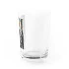 TATAKUKUのおしゃれな犬 Water Glass :right