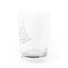 Neznayer shopのChicken doodle Water Glass :right