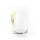 むーむー小屋のハレルヤおちび　グリーン Water Glass :right