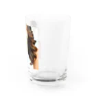 みやこのオリジナルショップの褐色肌のAI美少女のオリジナルグッズ Water Glass :right