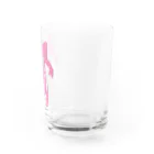 HONOMINEのピンクのバレエシューズ Water Glass :right