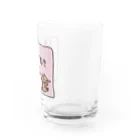 アメをやろう🍬の人類は犬が好き Water Glass :right