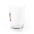 LEONのWe♥PUG　色彩（パグ大好き！） Water Glass :right