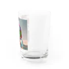 献血するドラキュラの宇宙人シリーズ Water Glass :right