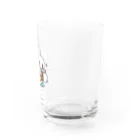 ナポリのSUZURIのホットドックとうさちゃん Water Glass :right