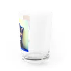 癒されショップのお昼寝ニャンコ Water Glass :right